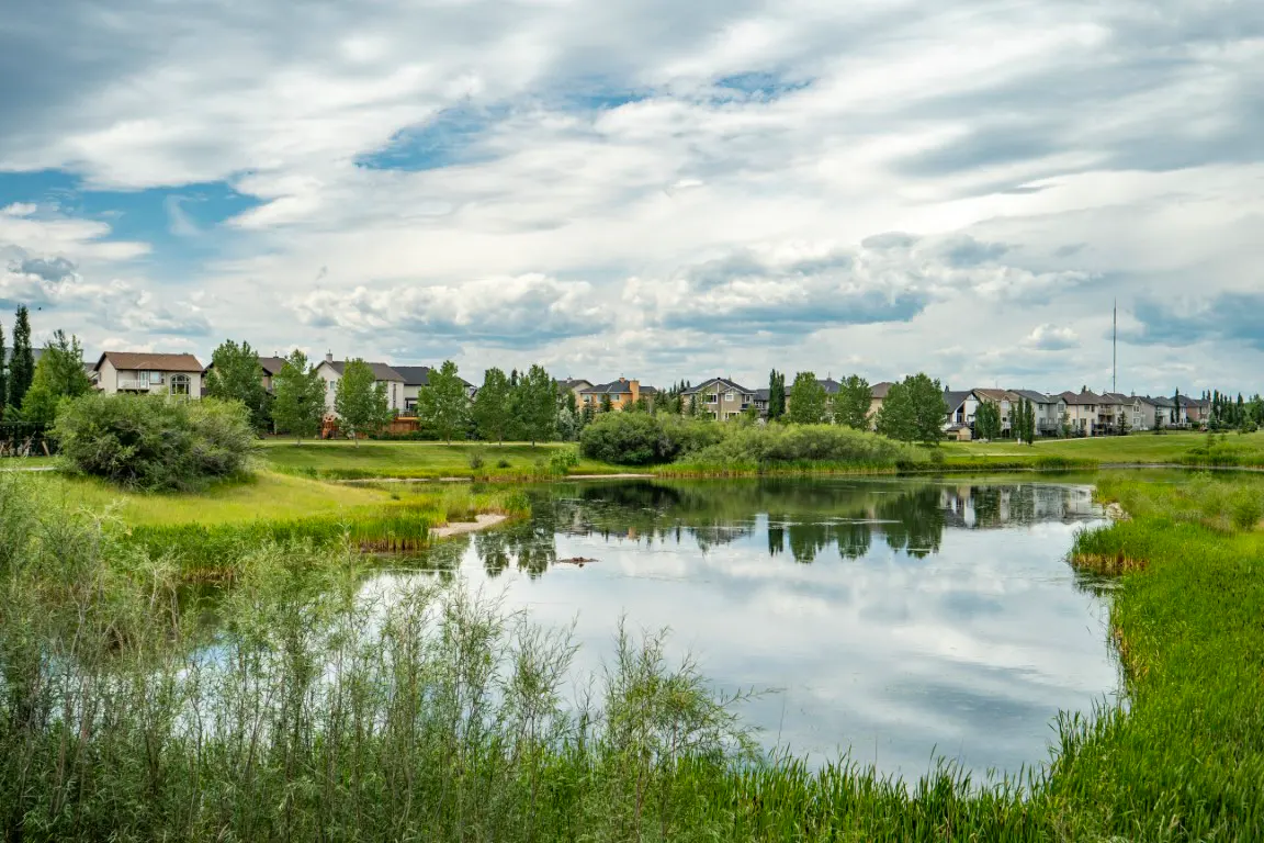 Cougar Ridge community in Calgary